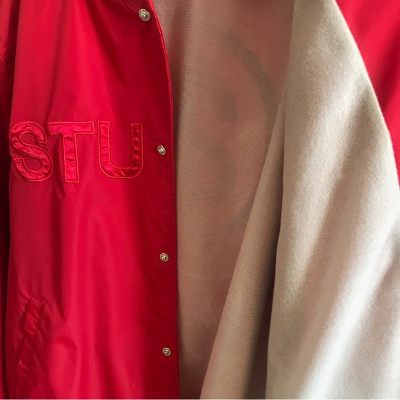 Stussy SS varsity jacket size large brand new - Picture 6 of 10